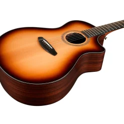 Breedlove Premier Sitka Spruce-East Indian Rosewood Concerto CE Acoustic-Electric Guitar Burnt Amber Burst