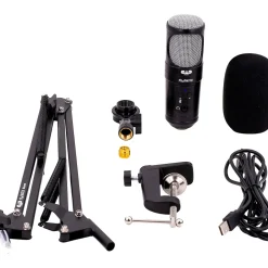 CAD PodMaster SuperD USB Professional Broadcast/Podcasting Microphone with SuperD VOG Dynamic Capsule Black