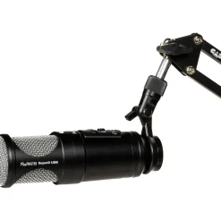 CAD PodMaster SuperD USB Professional Broadcast/Podcasting Microphone with SuperD VOG Dynamic Capsule Black