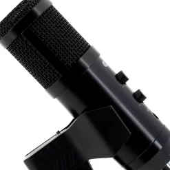 CAD U49 USB Side-Address Studio Microphone With Headphone Monitor and Echo Effects Black