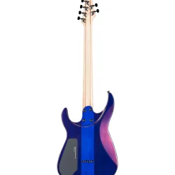 Caparison Guitars Dellinger II FX Prominence EF Electric Guitar Transparent Spectrum Blue