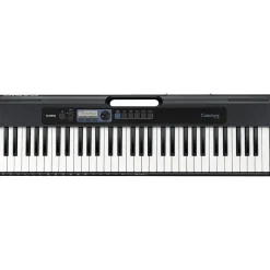 Casio Casiotone CT-S300 61-Key Digital Keyboard Essentials Bundle Blue