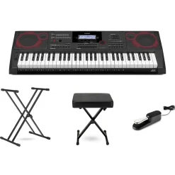 Casio CT-X5000 61-Key Portable Keyboard Essentilas Bundle