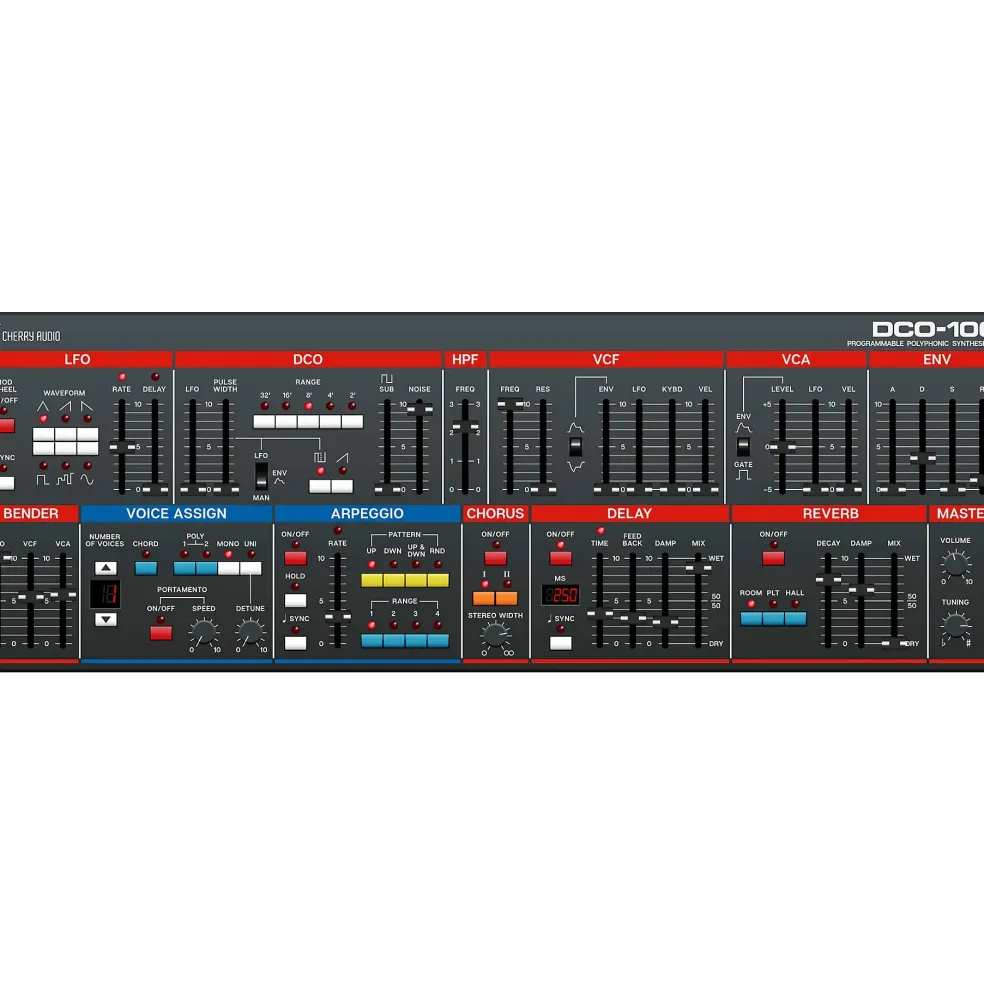 Cherry Audio DCO-106 Polyphonic Synthesizer Plug-In Download