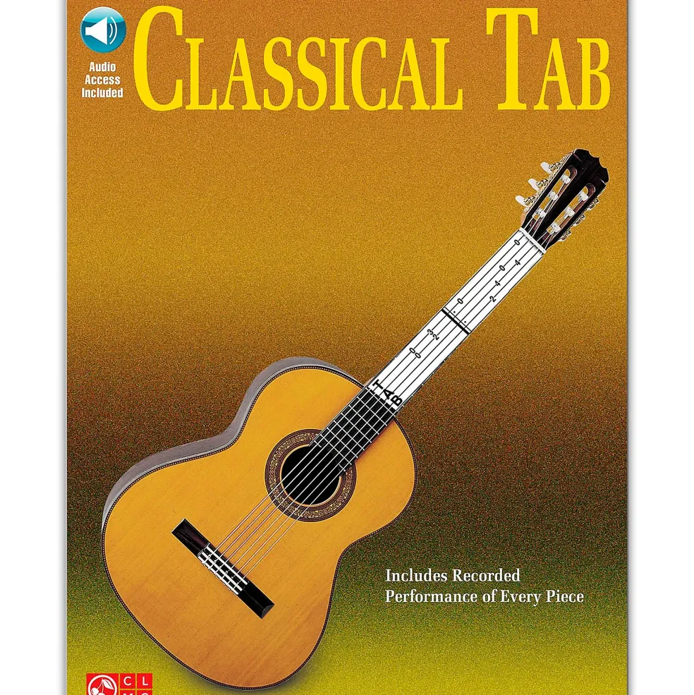 Cherry Lane Classical Tab Guitar SongBook/Online Audio Book/Online Audio