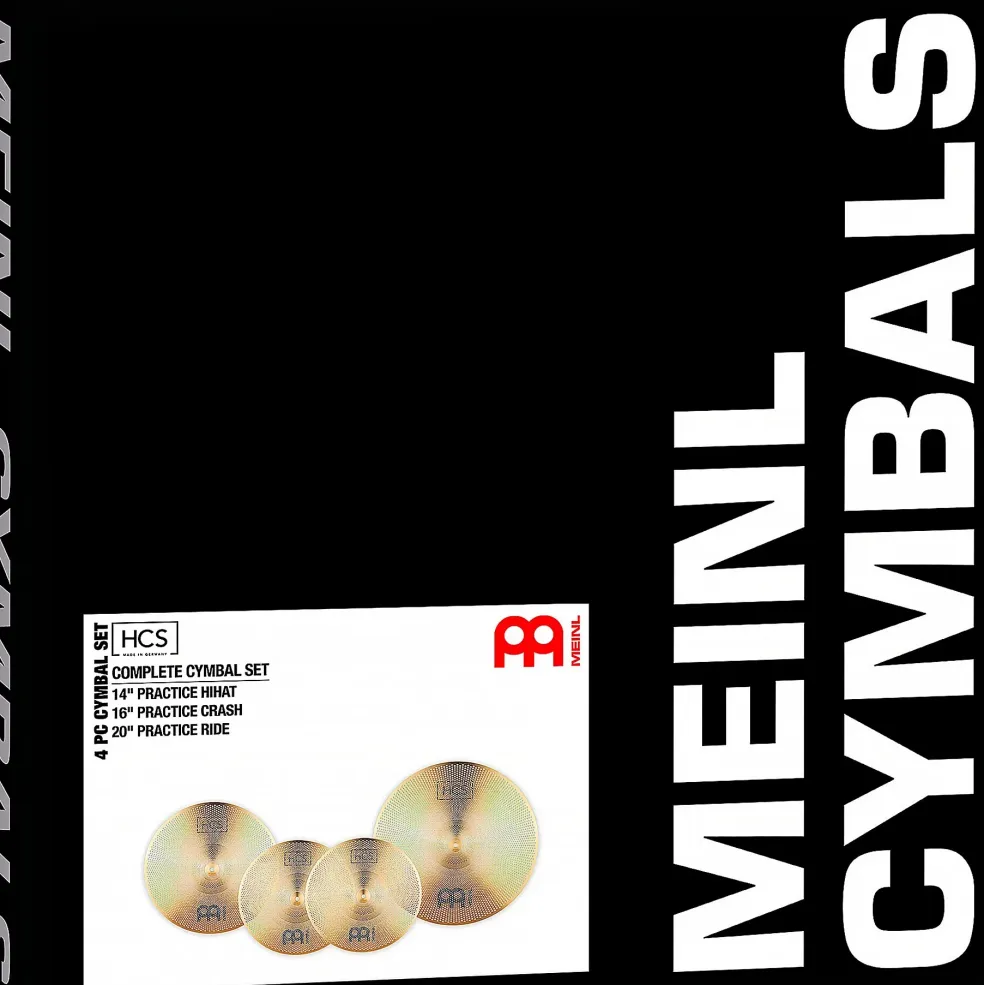 Clearance MEINL HCS Practice Cymbal Set