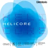 D'Addario Helicore Fourths Tuning Cello A String 4/4 Size, Medium