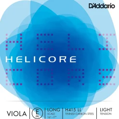 D'Addario Helicore Viola E String 16 in. Plus Light