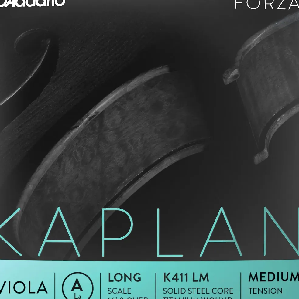 D'Addario Kaplan Series Viola A String 16+ Long Scale Medium