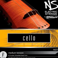D'Addario NS Electric Cello Low F String