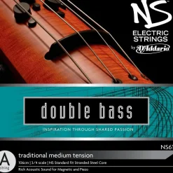 D'Addario NS Electric Traditional Bass A String