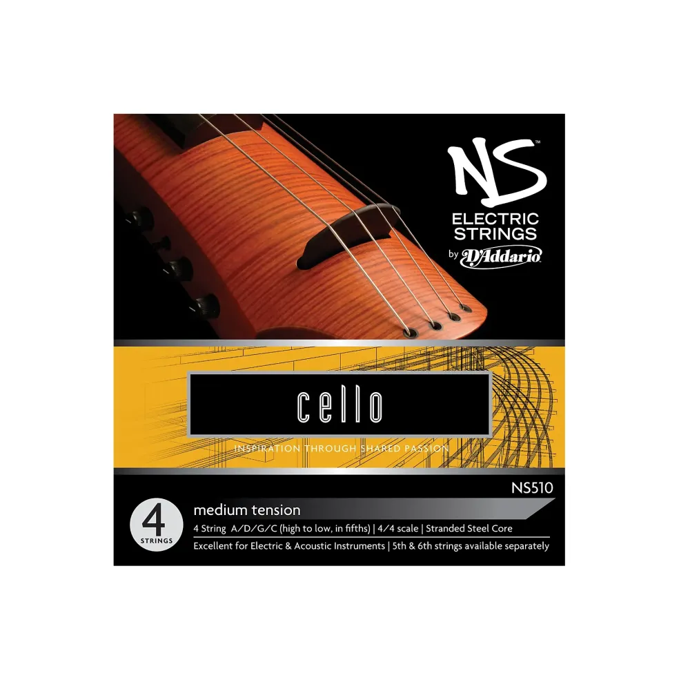 D'Addario NS510 NS Electric Cello Strings