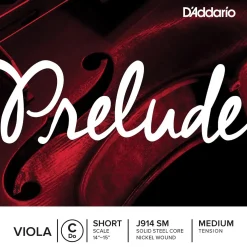 D'Addario Prelude Series Viola C String 13-14 Short Scale