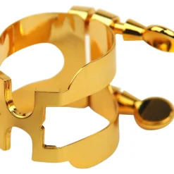 D'Addario Woodwinds H-Ligature for Alto Saxophone Gold