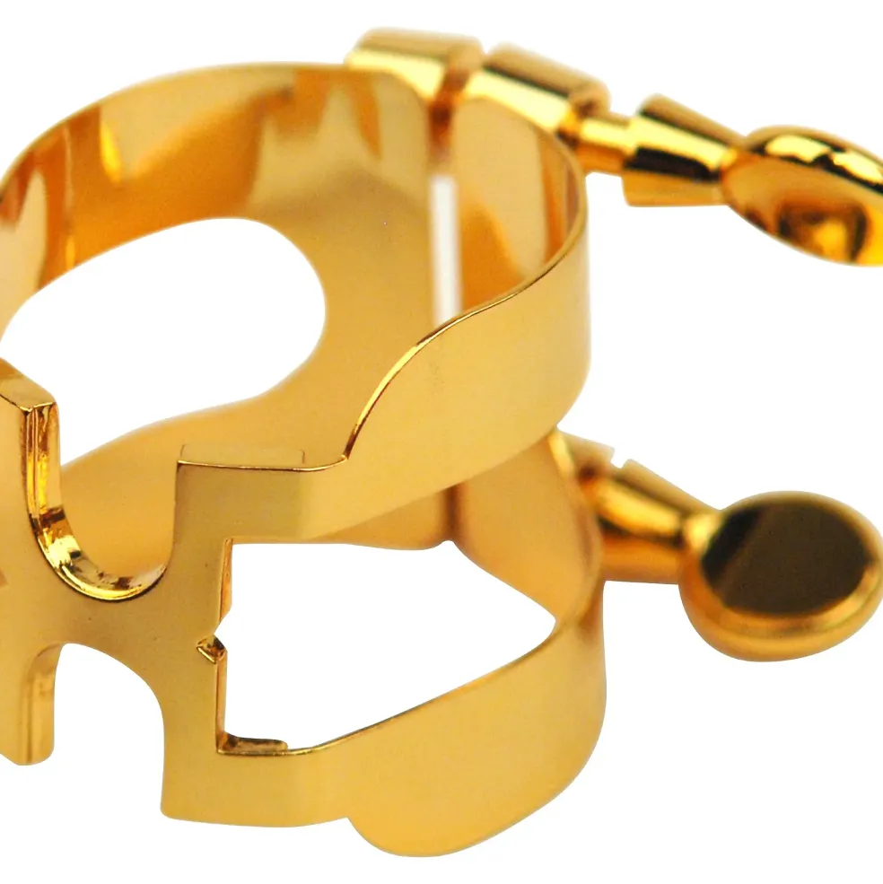 D'Addario Woodwinds H-Ligature for Alto Saxophone Gold