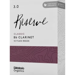 D'Addario Woodwinds Reserve Evolution Mouthpieces - Bb Clarinet - E 1.08mm, Medium-Long Facing, European Pitch 442Hz 1.08 mm Black