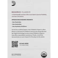 D'Addario Woodwinds Reserve Evolution, Bb Clarinet - Box of 10 4