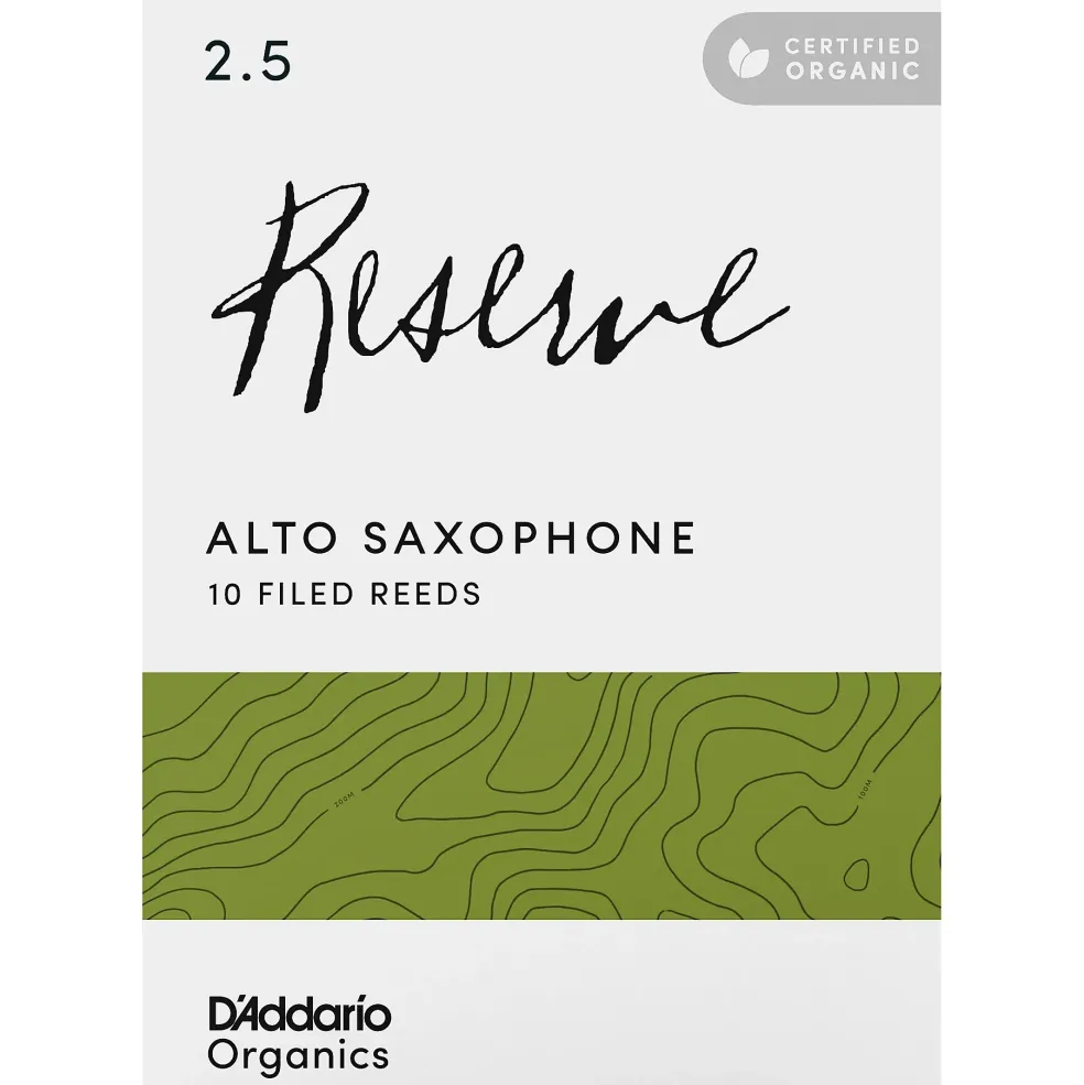 D'Addario Woodwinds Reserve, Alto Saxophone - Box of 10 2.5