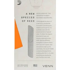D'Addario Woodwinds VENN G2 Alto Saxophone Reed 2