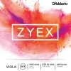 D'Addario Zyex 4/4 Viola String Set Medium Scale Medium