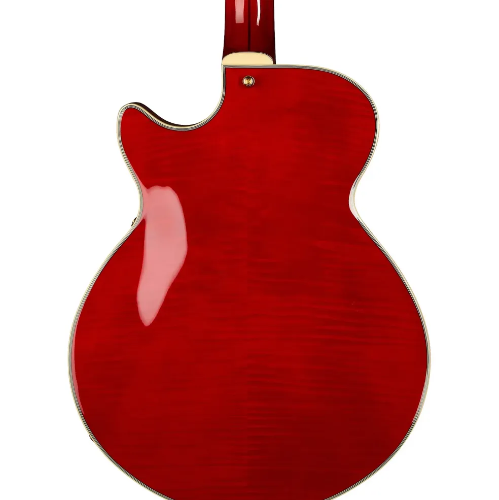 D'Angelico Excell SS Soho Hollowbody Electric Guitar With Stairstep Tailpiece Dark Cherry Burst