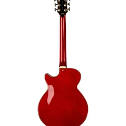 D'Angelico Excell SS Soho Hollowbody Electric Guitar With Stairstep Tailpiece Dark Cherry Burst