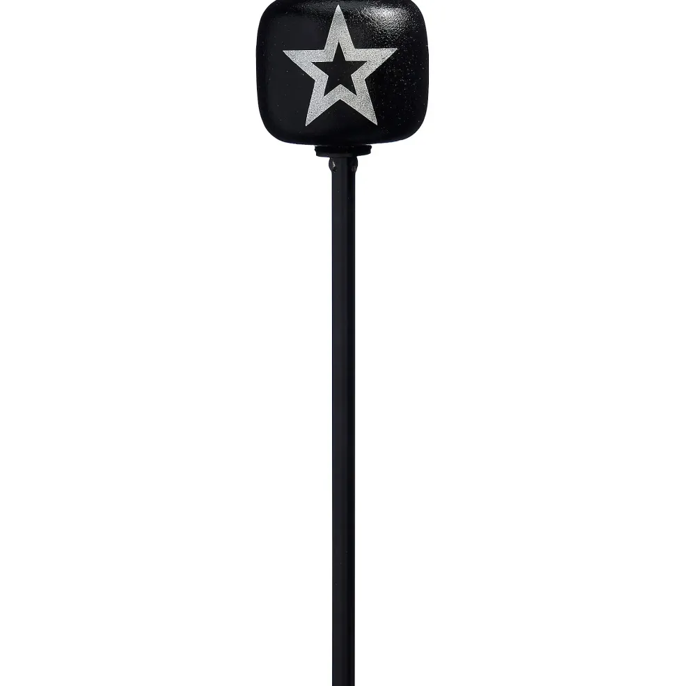 Danmar Percussion Black Star Wood Ball Bass Drum Beater