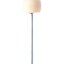 Danmar Percussion Chrome Shaft White Felt Bass Drum Beater