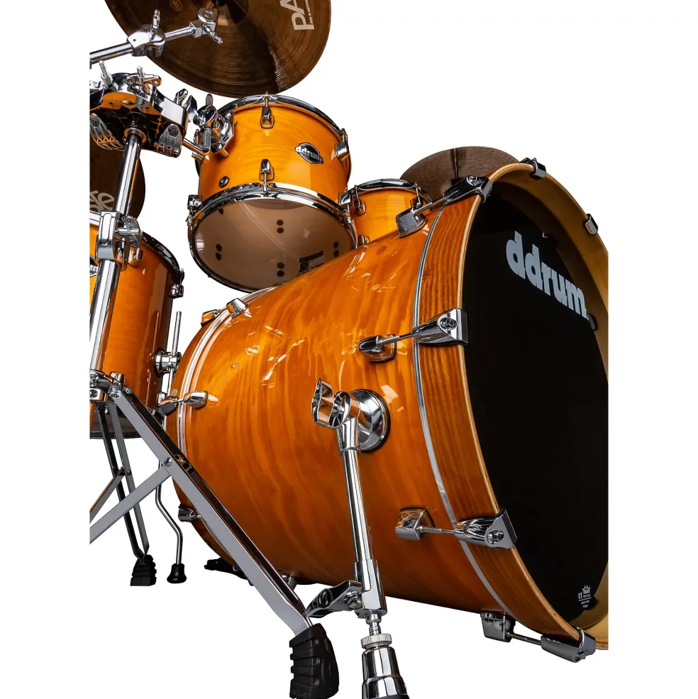 ddrum Dominion Birch 5-Piece Shell Pack With Ash Veneer Gloss Natural