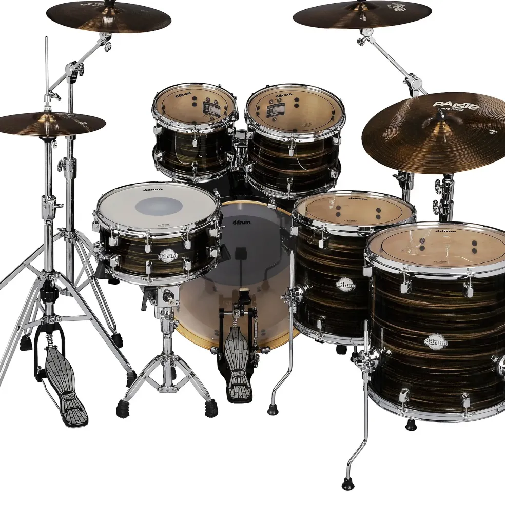ddrum Dominion 6-Piece Shell Pack Brushed Olive Metallic