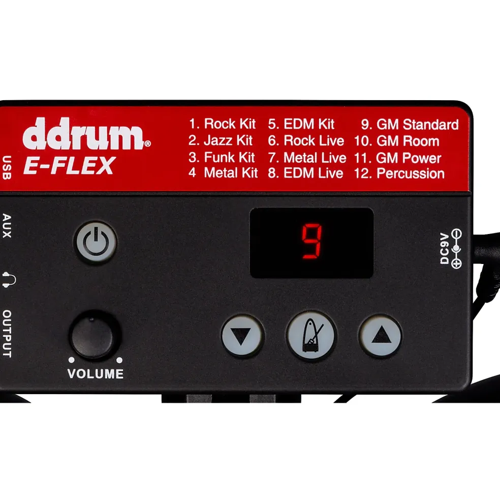 ddrum E-Flex Electronic Drum Set Black