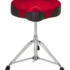 ddrum Mercury Velvet-Top Throne Red