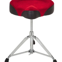 ddrum Mercury Velvet-Top Throne Red