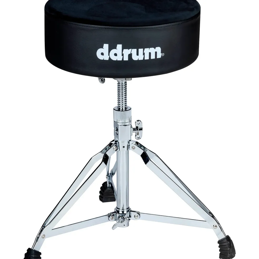 ddrum Velvet Top FAT Throne Black