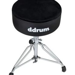 ddrum Velvet Top FAT Throne Black