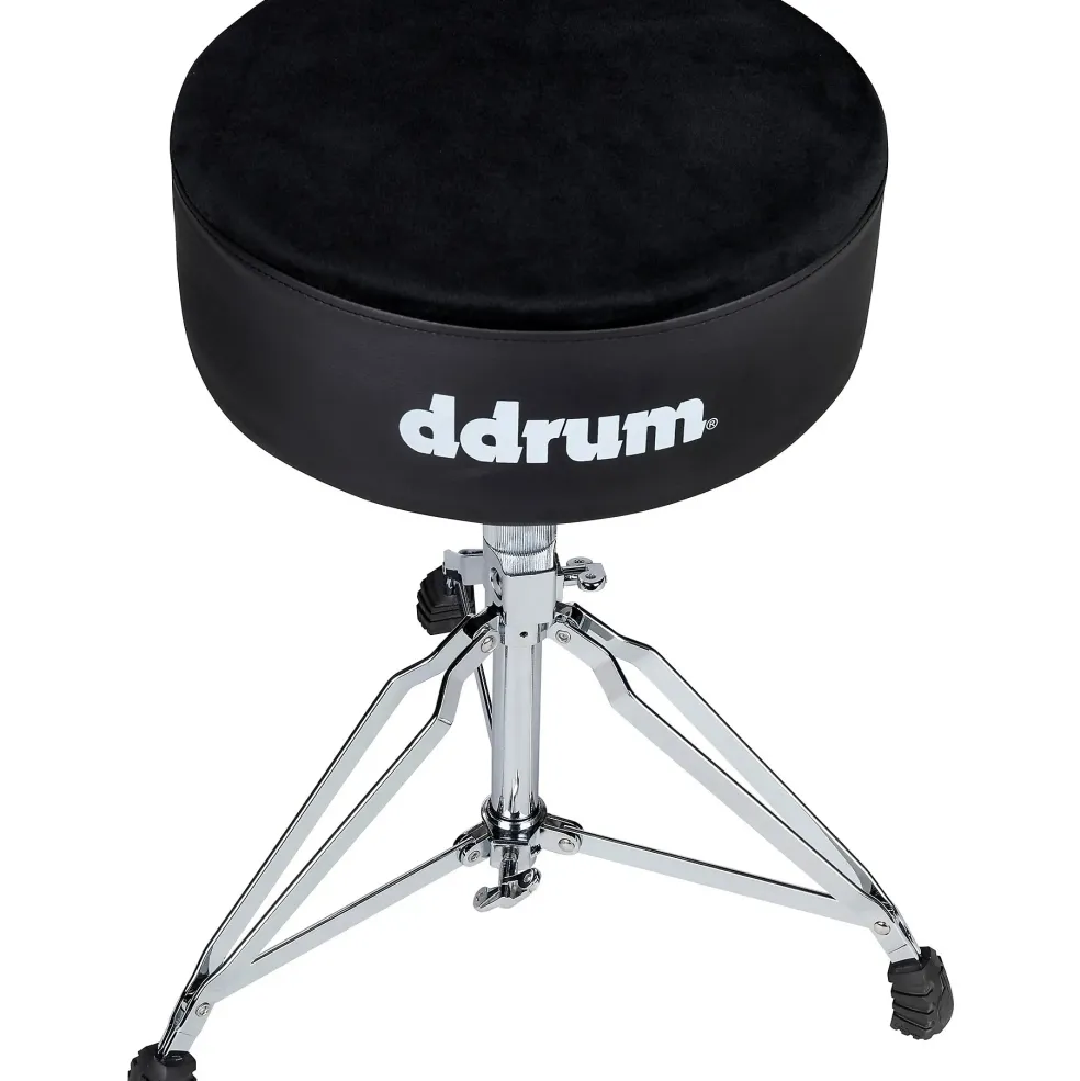 ddrum Velvet Top FAT Throne Black