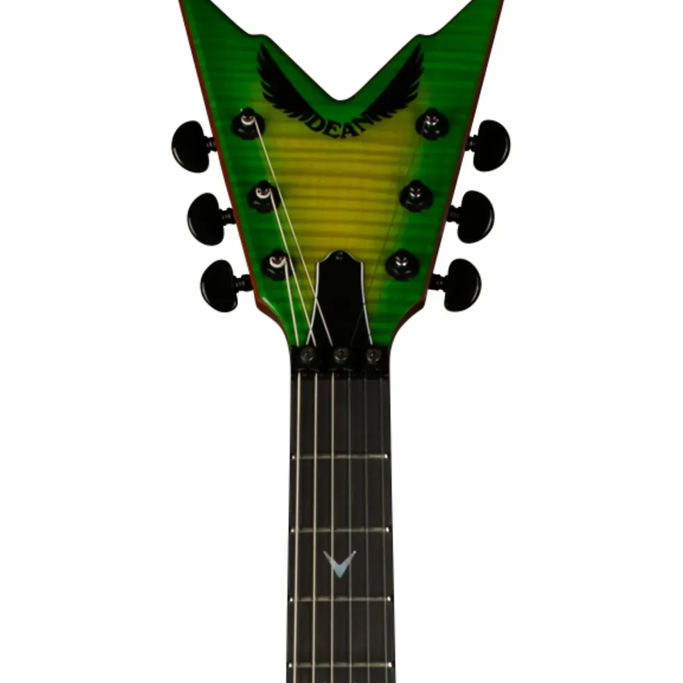 Dean USA Dime Razorback Electric Guitar Dime Slime