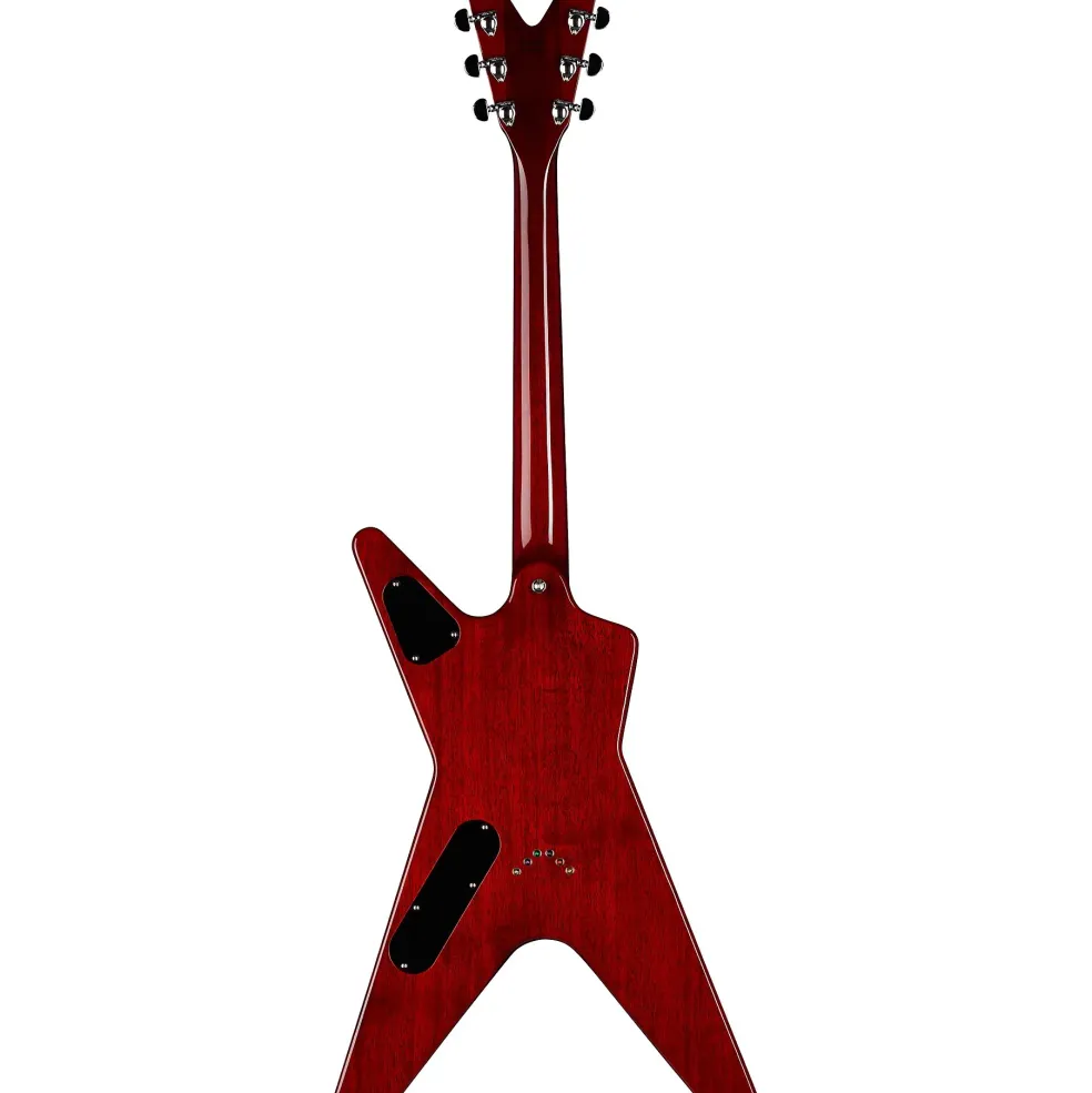 Dean USA Patents Pending ML Flame Top Electric Guitar Trans Cherry Sunburst