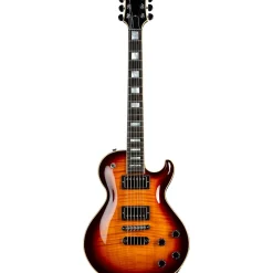 Dean USA Thoroughbred Flame Top Electric Guitar Trans Brazilia