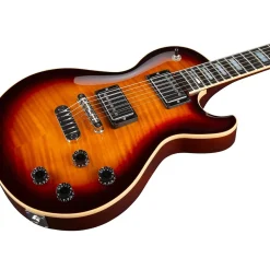 Dean USA Thoroughbred Flame Top Electric Guitar Trans Brazilia