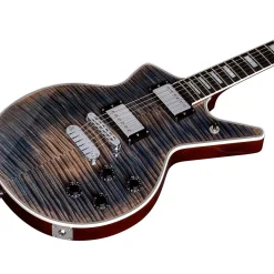 Dean USA Time Capsule Flamed Top Cadillac Electric Guitar Faded Denim