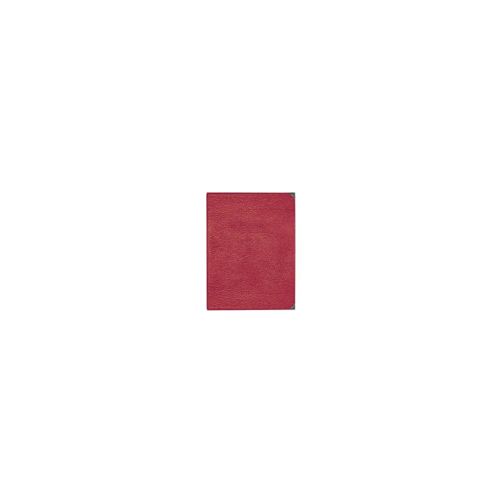 Deer River Deluxe Leatherette Choral Folio Red
