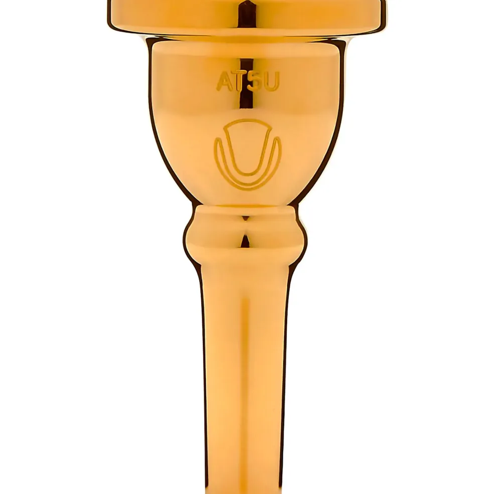 Denis Wick DW4386-AT Aaron Tindall Signature Ultra Series American Shank Tuba Mouthpiece in Gold AT5UY