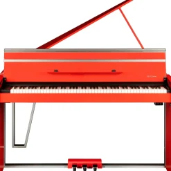 Dexibell VIVO H10MG Digital Mini Grand Piano Polished Dark Red