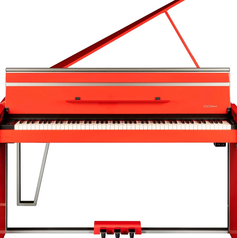 Dexibell VIVO H10MG Digital Mini Grand Piano Polished Dark Red