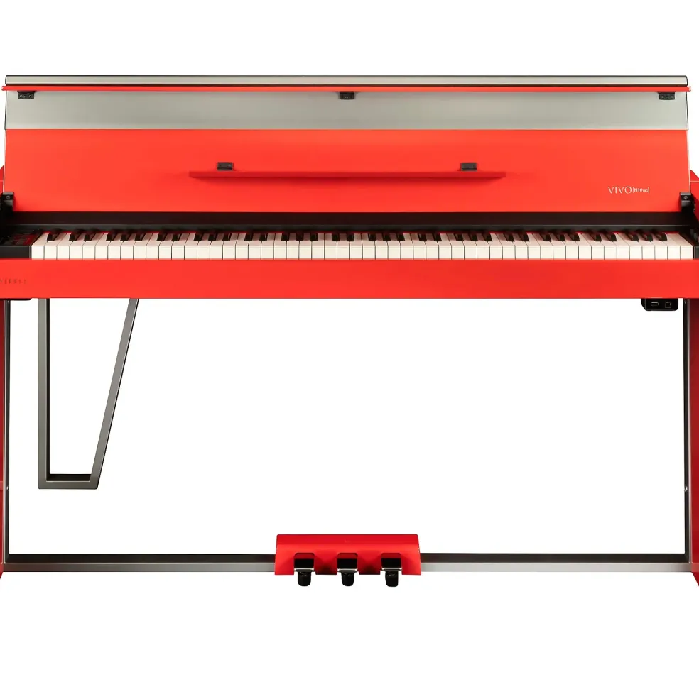 Dexibell VIVO H10MG Digital Mini Grand Piano Polished Dark Red
