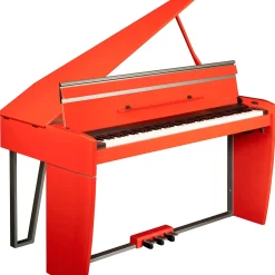 Dexibell VIVO H10MG Digital Mini Grand Piano Polished Dark Red