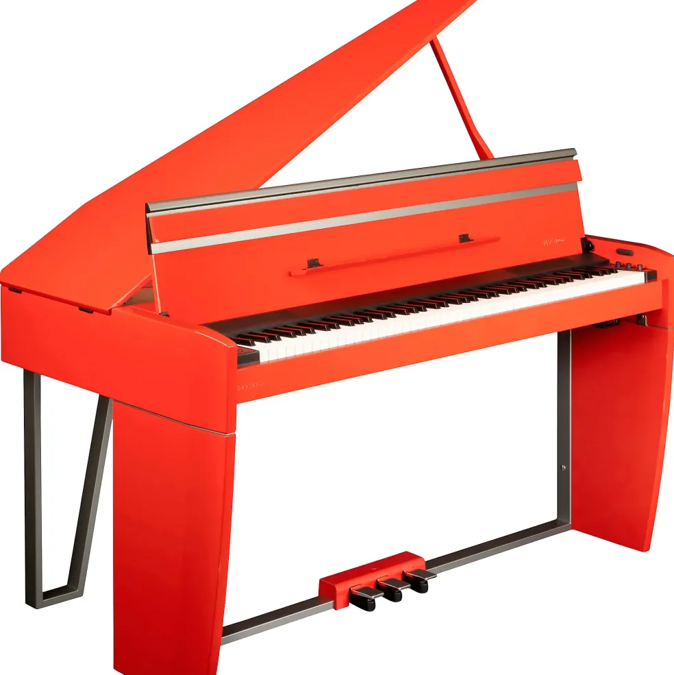 Dexibell VIVO H10MG Digital Mini Grand Piano Polished Dark Red