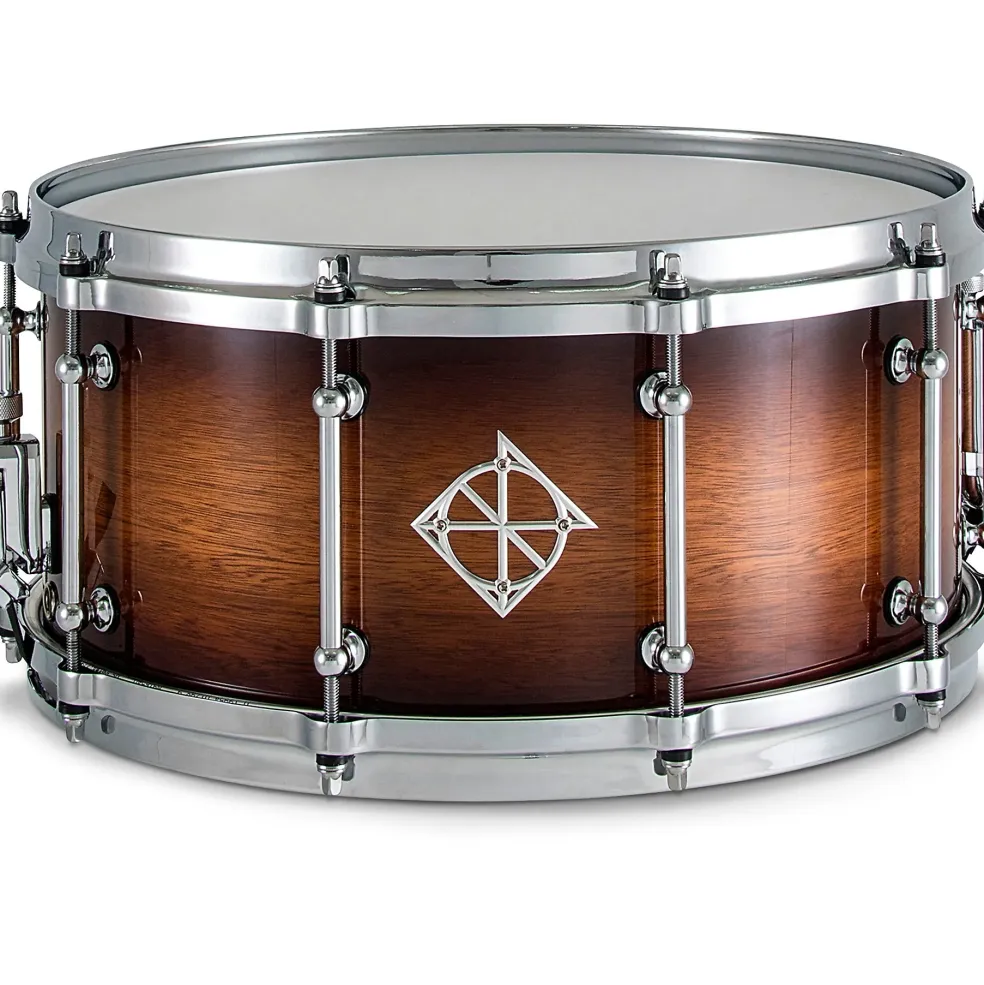 Dixon Artisan Australian Rose Gum Snare Drum 14 x 6.5 in. Vintage Burst