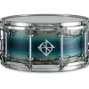 Dixon Artisan Enchanted Ash Snare Drum 14 x 6.5 in. Electric Blue Burst